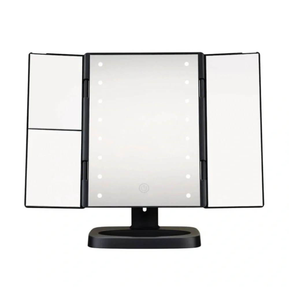 Conair Reflections TriPanel LED Plastic 1x 2x 3X Magnification Mirror